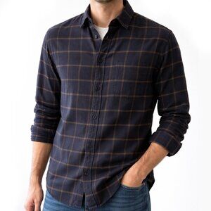 Madewell Perfect Fit Brushed Flannel Shirt